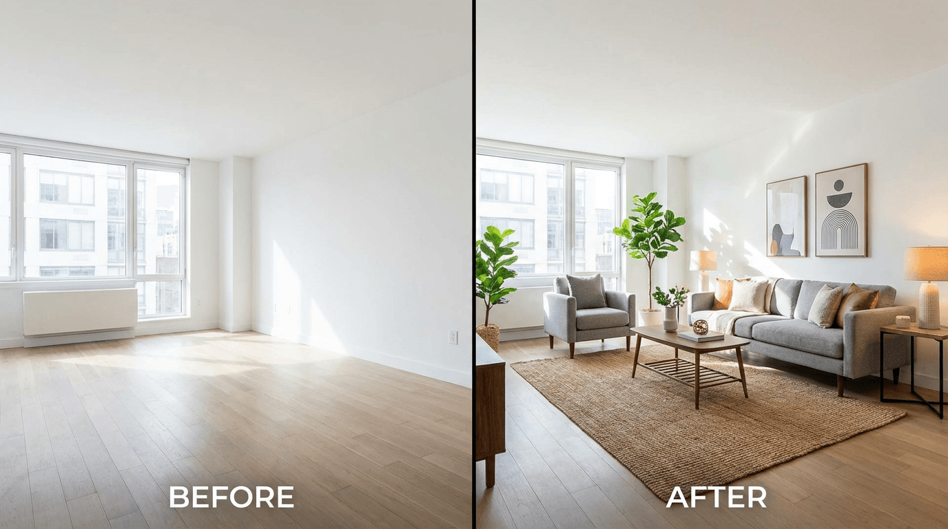 Virtuelles Home Staging: Immobilien mit KI transformieren
